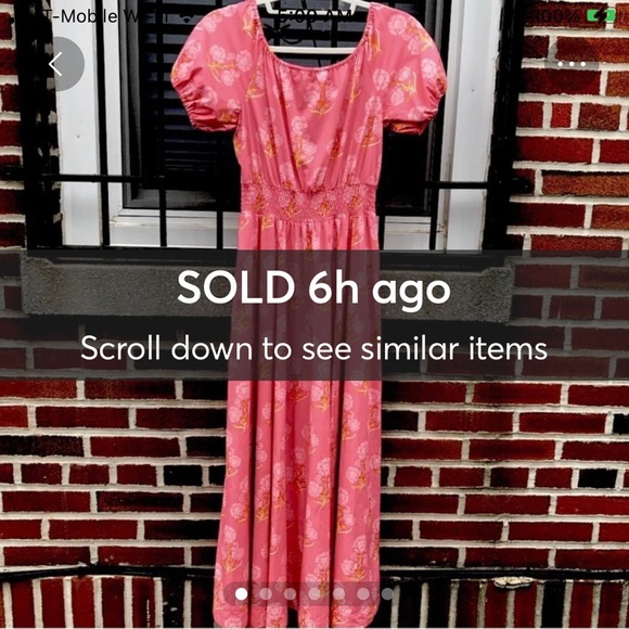 🚫SOLD OUT🚫 Boden Floral maxi dress. Size 4  100% Cotton. - Picture 1 of 9